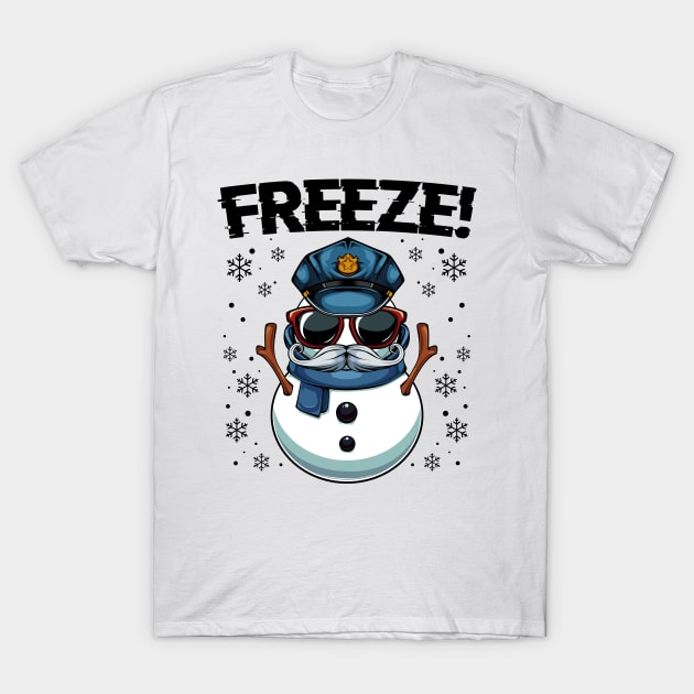 Christmas Snowman T-Shirt by Lumio Gifts